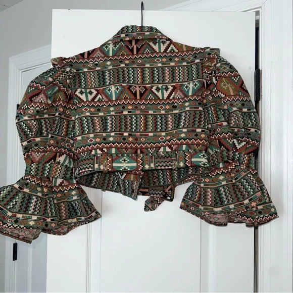 Autumn Adeigbo Cropped Jacket - Picture 4 of 5